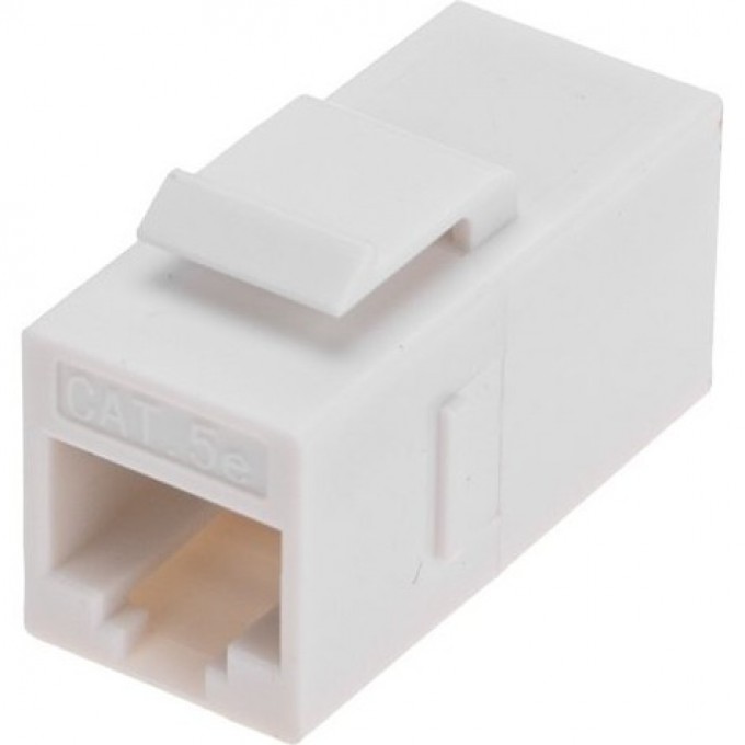 Адаптер проходной REXANT PRO KEYSTONE Jack RJ-45(8P8C) UTP CAT 5e 02-0101