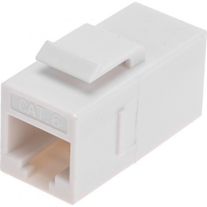 Адаптер проходной REXANT PRO KEYSTONE Jack RJ-45(8P8C) UTP CAT 6 02-0108