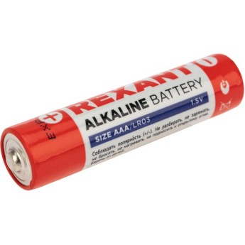 Алкалиновая батарейка REXANT AAA/LR03 1.5 V, 12 шт.