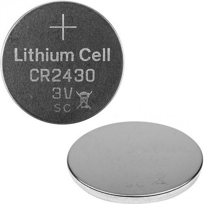 Батарейка литиевая REXANT CR2430, 3В, 5 шт, блистер 30-1109