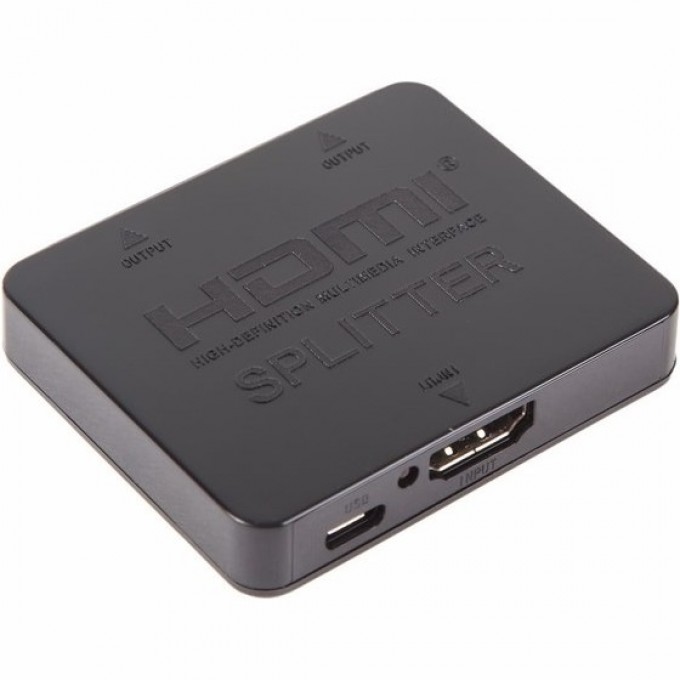 Делитель Rexant 17-6951. Делитель HDMI Rexant 1x2 пластик Black 17-6951.