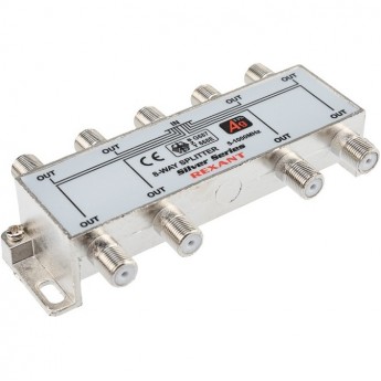 Делитель REXANT ТВ х 8 + 9шт. F BOX 5-1000МГц Silver Делитель REXANT ТВ х 8 + 9шт. F BOX 5-1000МГц Silver