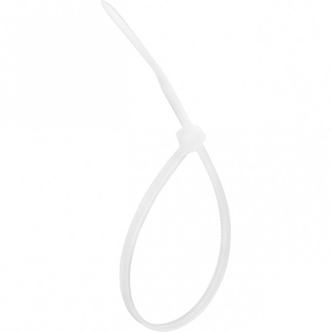 Хомут-стяжка REXANT кабельная нейлоновая 150x2.5 мм белая, 100 шт. 07-0150