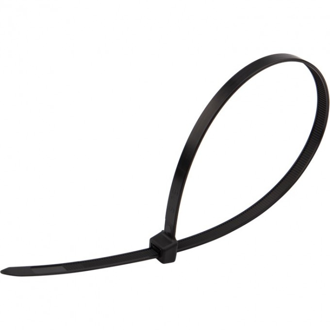 Хомут-стяжка REXANT кабельная нейлоновая 350x7.6мм черная, 100 шт. 07-0353