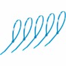 Хомут-стяжка REXANT нейлоновая 300x4.8 мм синяя, 25 шт. 07-0305-25