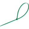 Хомут-стяжка REXANT нейлоновая 400x4,8мм, зеленая (25 шт/уп) 07-0403-25