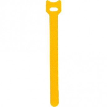 Хомут–липучка REXANT 150х12 мм многоразовый желтый, 12 шт.