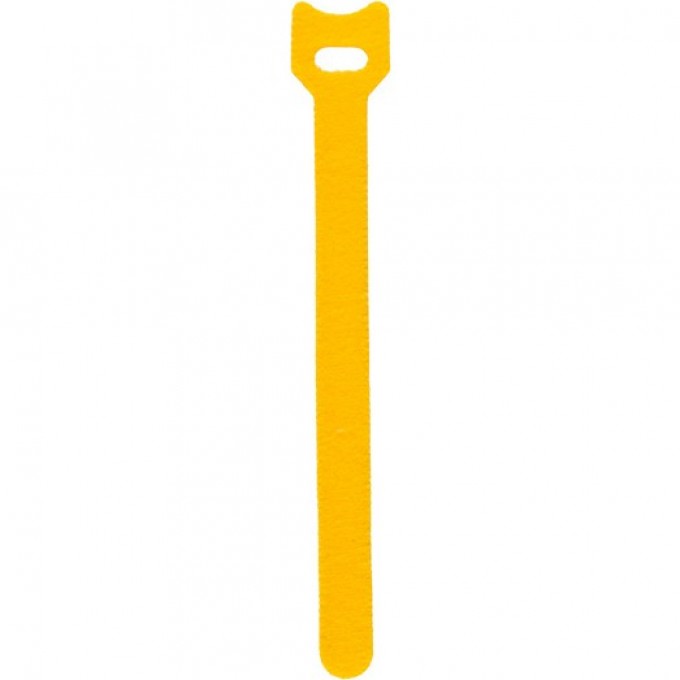 Хомут–липучка REXANT 150х12 мм многоразовый желтый, 12 шт. 07-7152