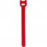 Хомут–липучка REXANT 150х12 мм многоразовый красный, 12 шт.
