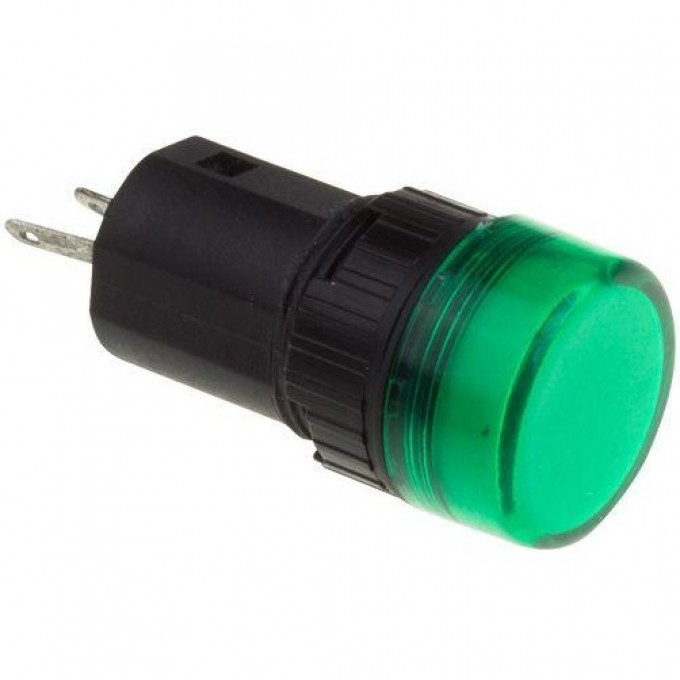 Индикатор REXANT Ø16 220V зеленый LED (RWE) 36-3373