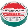 Изолента REXANT 15 мм х 10 м пвх зеленая, 10 роликов 09-2003