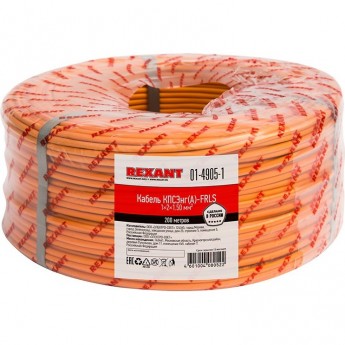Кабель REXANT КПСЭНГ(А)-FRLS 1x2x1.50 мм² огнестойкий 200 м