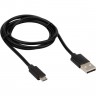 Кабель REXANT USB-micro USB 1 метр, черный 18-4241