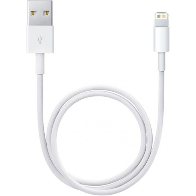 Кабель USB-Lightning REXANT для iPhone белый 1 м (чип MFI) 18-0000