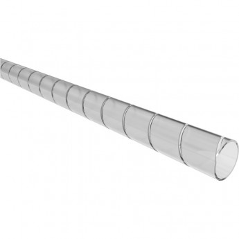 Кабельный спиральный бандаж REXANT, диаметр 12 мм, длина 2 м (SWB-12), прозрачный