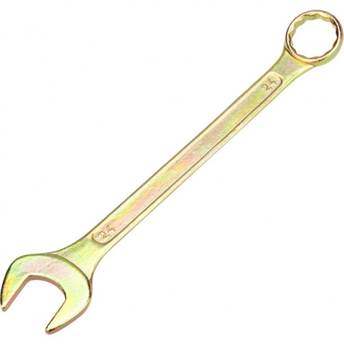 Ключ комбинированный REXANT 24 мм, желтый цинк 12-5815-2