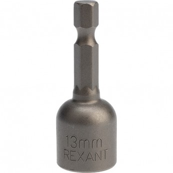 Ключ-насадка REXANT 13х48 мм, 1/4" магнитная, 20 шт.