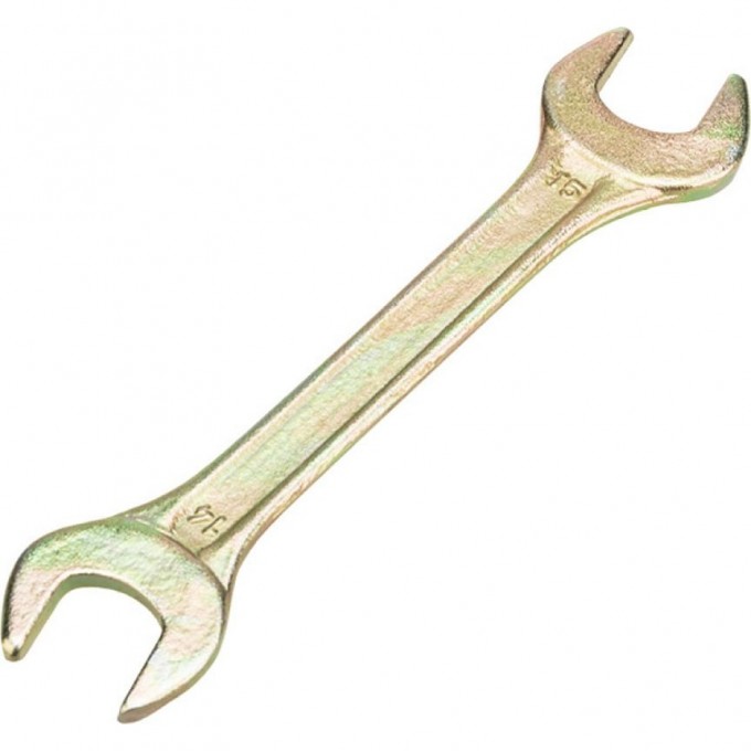 Ключ рожковый REXANT 14х15 мм, желтый цинк 12-5825-2