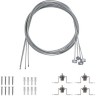 Комплект подвесных крепежей REXANT для светодиодных панелей № 1 606-301