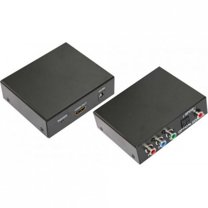 Конвертер REXANT YPbPr + SPDIF / toslink на HDMI металл 17-6904