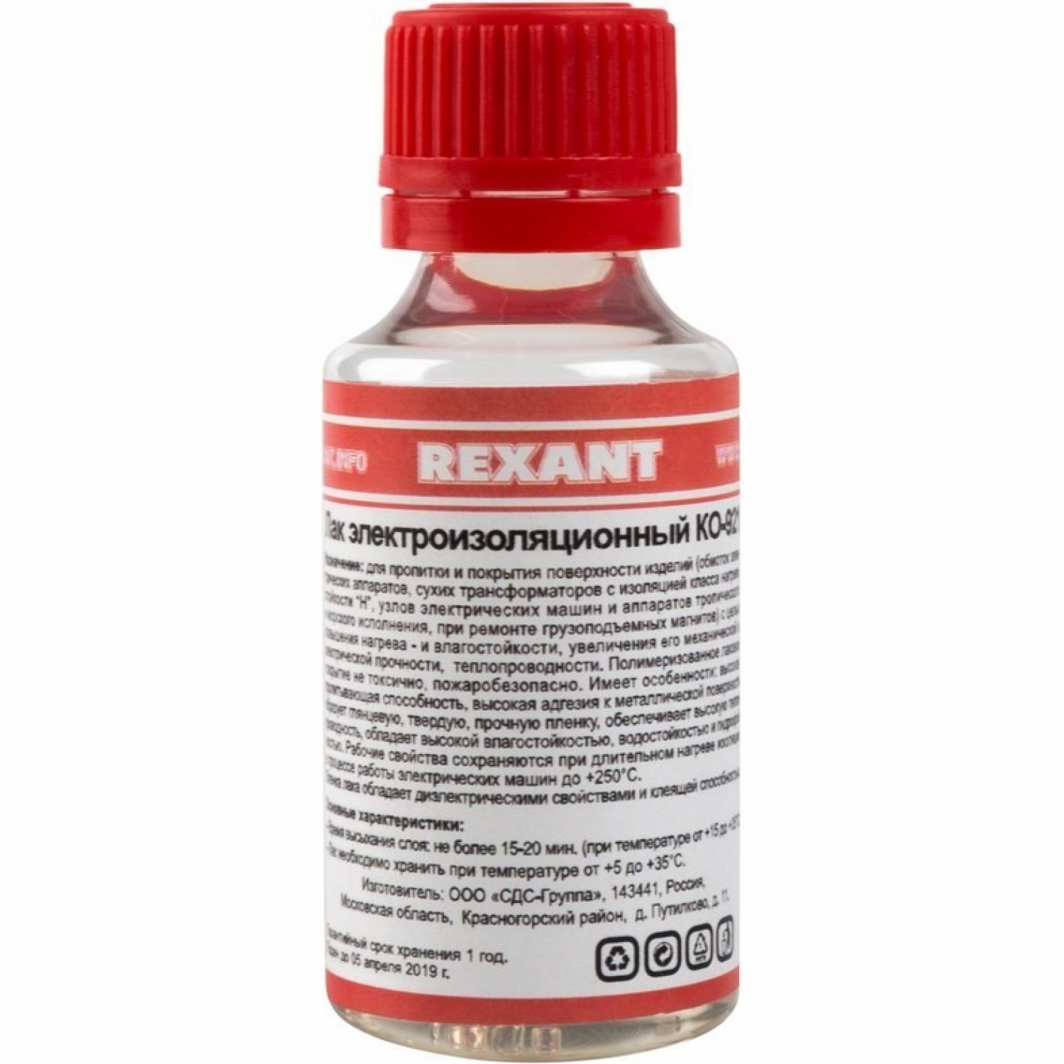 Лак электроизоляционный REXANT KO-921, 30 мл, флакон 09-3788. Купить ...