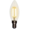 Лампа филаментная REXANT CN35 7.5 Вт 2700K E14 прозрачная колба 604-083