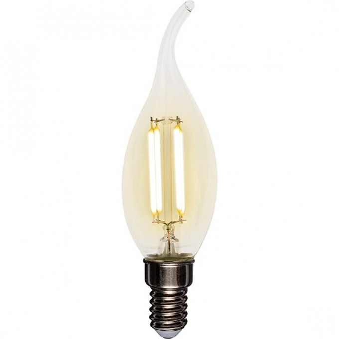 Лампа филаментная REXANT CN37 7.5 Вт 2700K E14 прозрачная колба 604-101