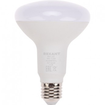 Лампа светодиодная для растений REXANT ГРИБ-РЕФЛЕКТОР R90 17,5 Вт 27 мкмоль/с Е27