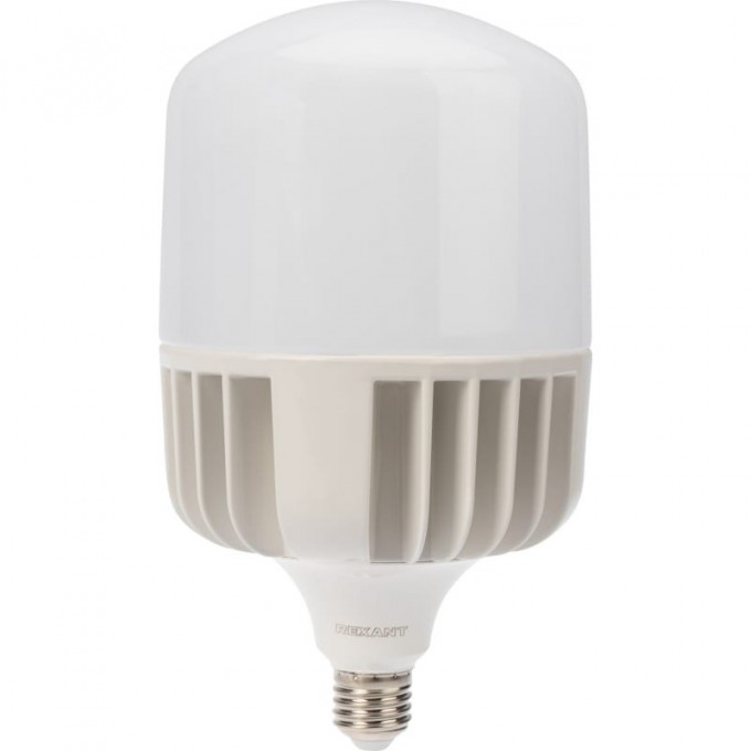 Лампа светодиодная REXANT 100Вт E27 (+переходник E40) 9500Лм AC140~265В 4000K высокомощная 604-151