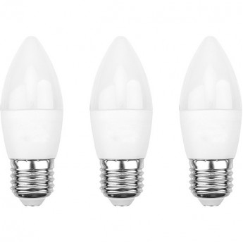 Лампа светодиодная REXANT CN 11.5 Вт E27 2700 K, 3 шт.