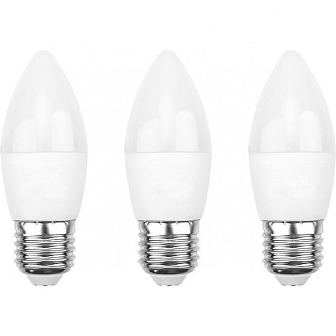 Лампа светодиодная REXANT CN 11.5 Вт E27 2700 K, 3 шт. 604-029-3