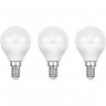 Лампа светодиодная REXANT GL 11.5 Вт E14 2700 K, 3 шт. 604-041-3