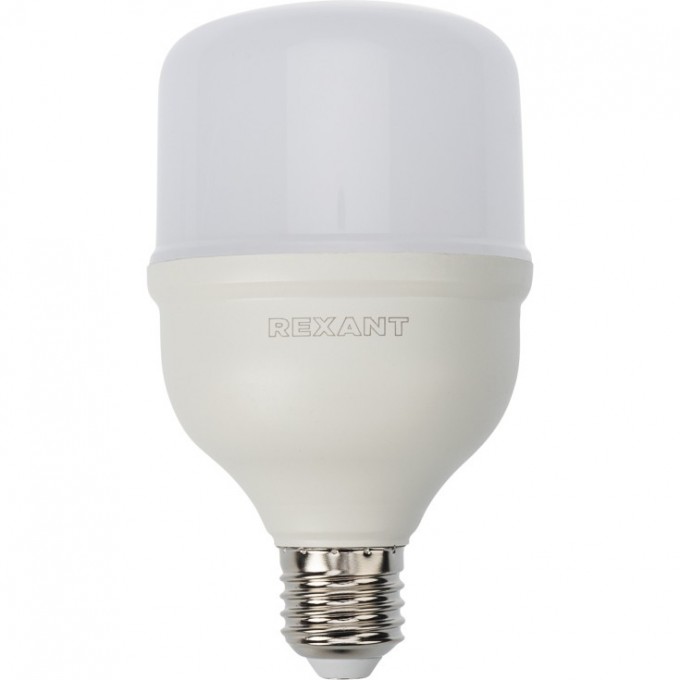 Лампа светодиодная REXANT высокомощная 30 Вт E27 4000 K с переходником на E40 604-149