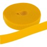 Лента-липучка REXANT многоразовая 5 м х 20 мм, желтая (1 шт/уп) 07-7522