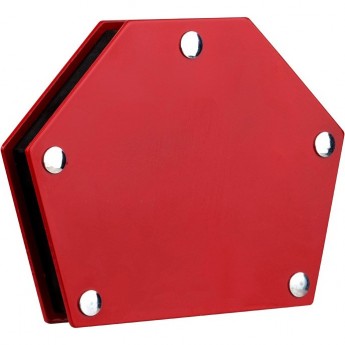 Магнитный угольник-держатель REXANT для сварки на 6 углов, усилие 22,6 кг