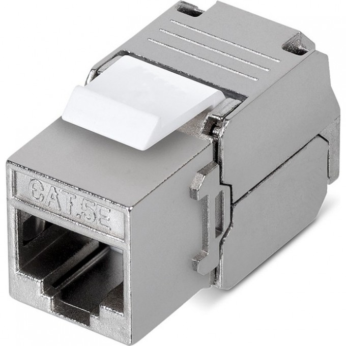 Модуль REXANT PRO KEYSTONE JACK RJ-45(8P8C), FTP экранированный CAT 5e тип 180 градусов самозажимной 02-0071