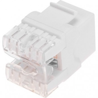 Модуль REXANT PRO KEYSTONE Jack RJ-45(8P8C), UTP неэкранированный, CAT 5e тип 180 градусов белый Модуль REXANT PRO KEYSTONE Jack RJ-45(8P8C), UTP неэкранированный, CAT 5e тип 180 градусов белый