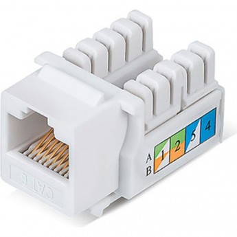 Модуль REXANT PRO KEYSTONE JACK RJ-45(8P8C), UTP неэкранированный CAT 6 тип 90 градусов белый Модуль REXANT PRO KEYSTONE JACK RJ-45(8P8C), UTP неэкранированный CAT 6 тип 90 градусов белый