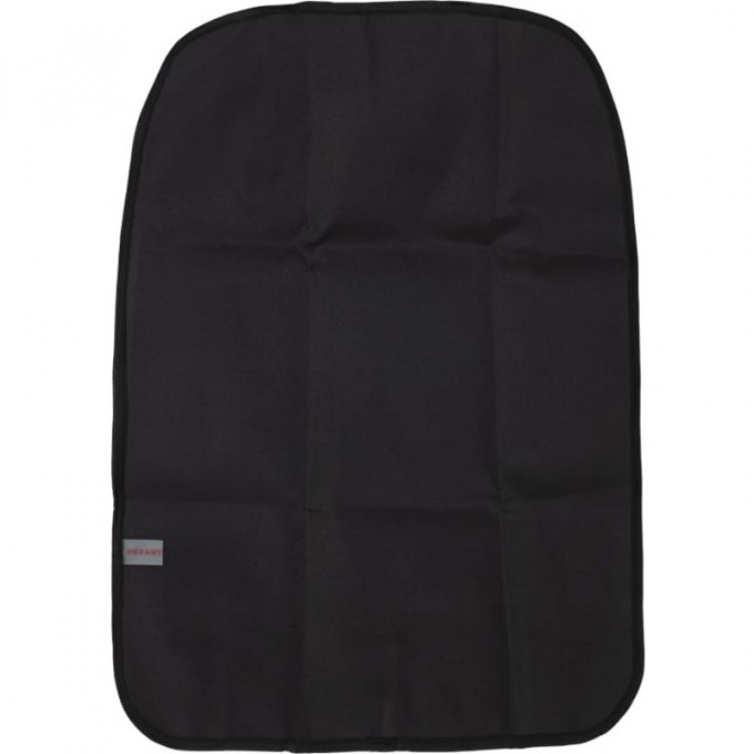 Накидка защитная REXANT на спинку переднего сиденья (60х50 см), ткань Оксфорд черного цвета 80-0269