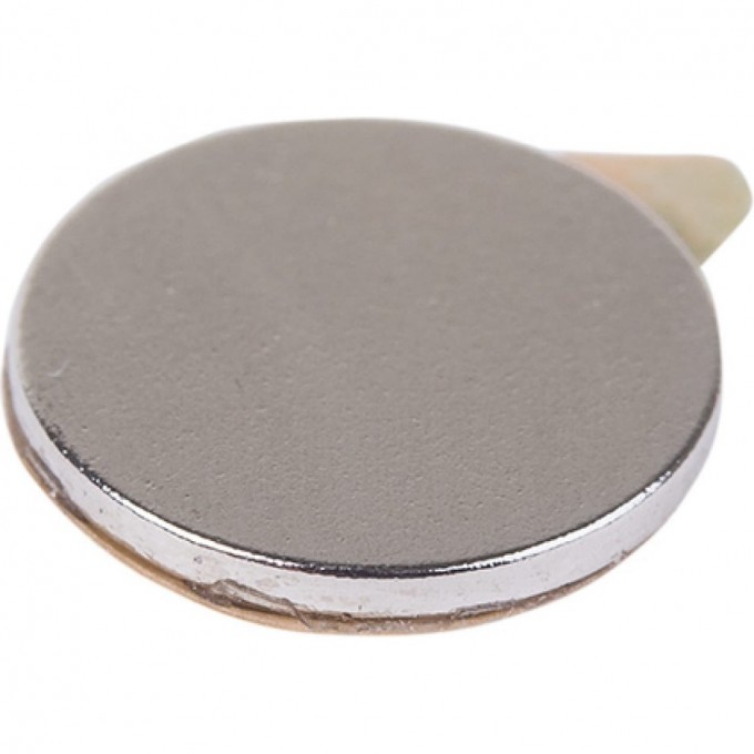 Неодимовый магнит REXANT диск 10х1мм с клеем сцепление 0,5 кг (упаковка 20 шт) 72-3111-1