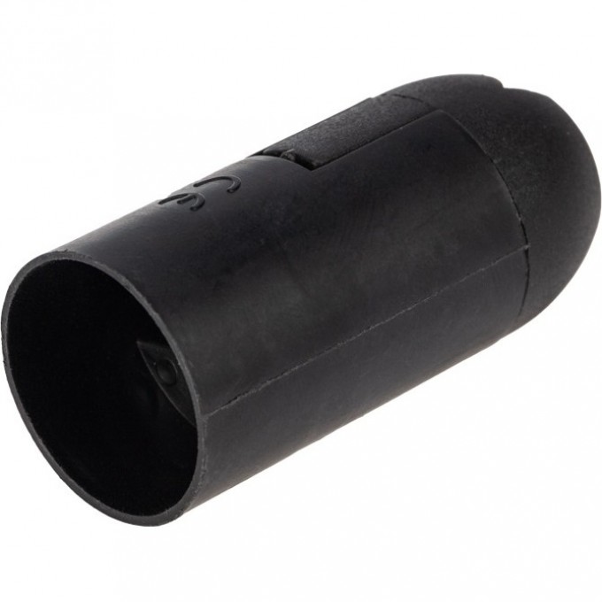 Патрон пластиковый REXANT термостойкий подвесной Е14, черный 11-8843-4