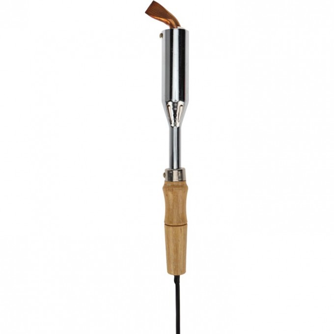 Паяльник ПД REXANT керамический нагреватель 300 Вт деревянная ручка 12-0213