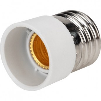 Переходник цокольный REXANT E27-E14 белый Переходник цокольный REXANT E27-E14 белый