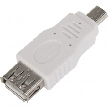 Переходник REXANT гнездо USB-A - штекер mini USB