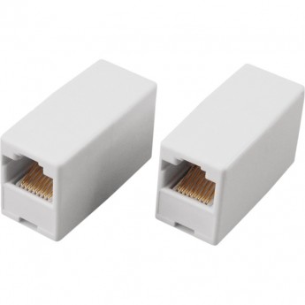 Переходник сетевой REXANT LAN гнездо 8Р8С (Rj-45) - гнездо 8Р8С (Rj-45)