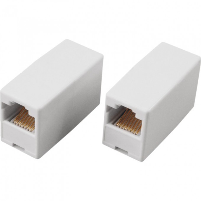 Переходник сетевой REXANT LAN гнездо 8Р8С (Rj-45) - гнездо 8Р8С (Rj-45) 06-0111-A