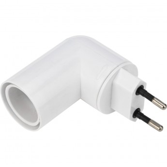 Переходник-светильник REXANT для крепления в штепсельной сетевой розетке переходник цокольный AC 220В-Е14 с выключателем Переходник-светильник REXANT для крепления в штепсельной сетевой розетке переходник цокольный AC 220В-Е14 с выключателем