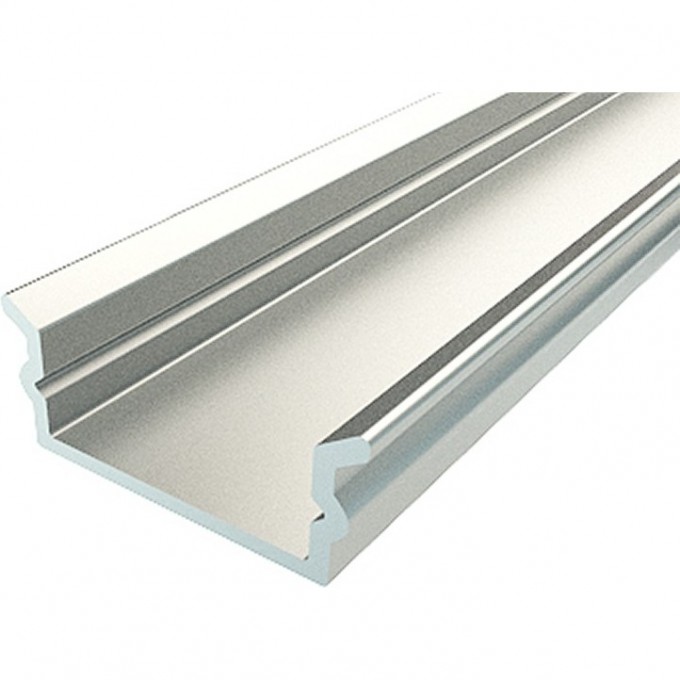 Профиль алюминиевый накладной REXANT 16х6 мм 2 м (заказывать отдельно рассеиватель 146-250, заглушки -1) 146-249
