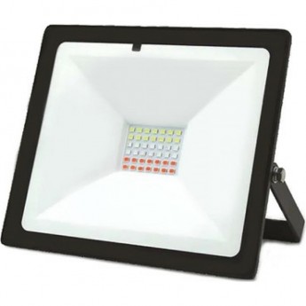 Прожектор светодиодный REXANT с пультом дистанционного управления 30Вт, цвет свечения мультиколор (RGB) + опора на грунте