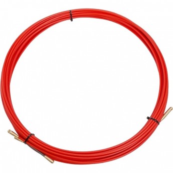 Протяжка кабельная REXANT (мини УЗК в бухте), стеклопруток, d=3,5 мм 10 м, красная